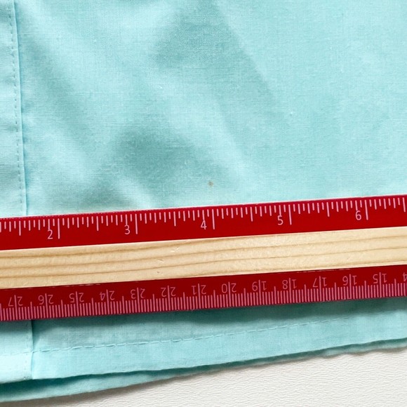 Vtg Moda Bianco Western Button Down Shirt Tuxedo Embroidered Concho Teal Sz S - Picture 12 of 12